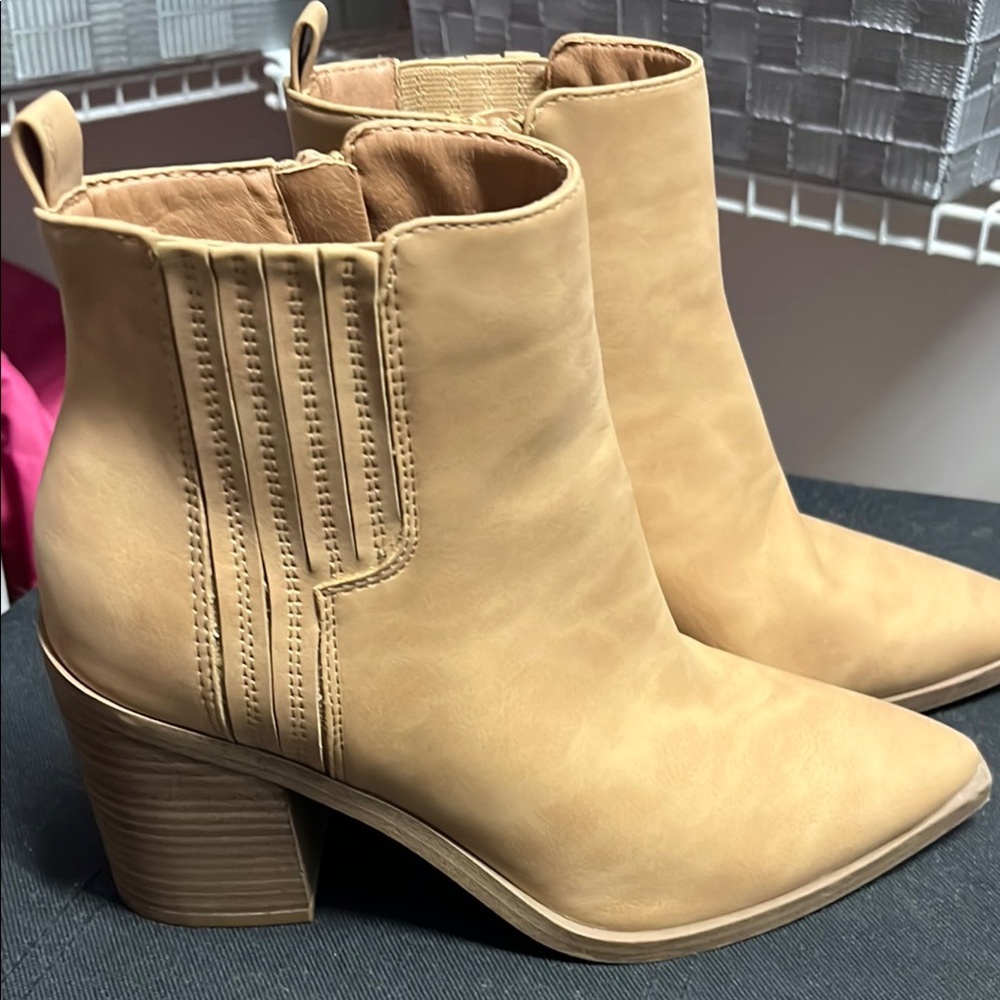 Tan Ankle Boots